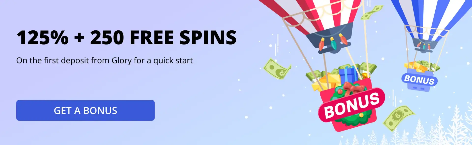 Glory Casino - Welcome Bonus for New Players